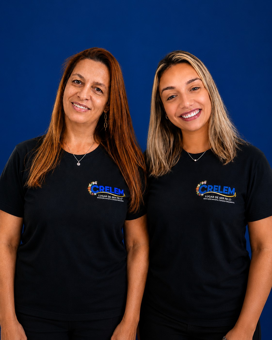Alessandra e Raiany, diretoras da CRELEM